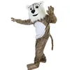 Halloween Plush Leopard Mascot Costume Wysokiej jakości kreskówka odzież Mascot Odzież Karnawał Rozmiar dla dorosłych