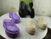 Femmes d'été pantoufles glisser sandales banc chaussures élégant diapositives décontracté rose fond épais sculpté loisirs confortable antidérapant sandales polyvalentes G80641