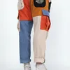 LACIBLE Corduroy Casual Pants Men Colorful Harem Joggers Fashion Harajuku Sweatpants Hip Hop Streetwear Male Trousers UR51 220816