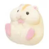Original véritable capsule mignon kawaii gras laiteux doux hamster flocage poupées en peluche presser soulagement du stress gashapon jouets 220628