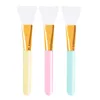 Masque Facial brosse soins de la peau Silicone masque Facial boue mélange brosses doux mode beauté femmes maquillage outils 045