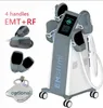 Utrata wagi Neo RF Hi-EMT Slmming Maszyna Kształtowanie EMS Elektromagnetyczne Stymulacja mięśni Fat Burning Hienmt Wyposażenie kosmetyczne 4 Uchwyty z siedzeniem RF