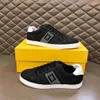 op Quality Designer White Black Calfskin Leather Sneakers Shoes Low-tops Flow Rubber Box Sole Sports Wholesale Brand Outdoor Trainers EU35-45