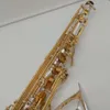 2022 موسيك مربي نادي Tentr Saxophone Silvering Gold Key Sax Tenor Musical Instruments Professional Case Case