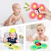 Babyspeelgoed 0 12 maanden Cartoon Insecten ZUCHT CUP SPINNER TOY EDUCATIEVE BABY Games Ratels Kinder speelgoed voor baby's 220531