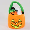 Halloween Plush Toy Funny Candy Pumpkin Basket Halloweens Pumpkin Bat Figure