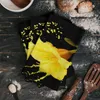 Towel Yellow Flowers Paint Kitchen Microfiber Cleaning Cloth Car Wash Absorbent Drying ClothTowel