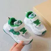 2022 enfants chaussures d'été maille baskets bébé garçons chaussures décontractées fond souple creux respirant enfants chaussures de sport filles formateurs G220527