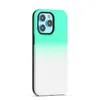 Gradiente Double Color Cellphone Hybrid Armour Phone Caso para Huawei Honor X8 X7 Nova9 SE Y7A Y9A Mate 40 Pro Plus Caso 2 em 1 TPU PC à prova de choques móveis à prova de traseiro