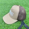 Berretti Berretto da baseball versione alta Cappello da camionista in tela di cotone da uomo Berretto da sole con alfabeto ricamatoBerets Davi22