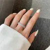 bijoux de luxe véritables anneaux ovales en argent sterling 925 5A bague en or zircone pour femme Party White Love Diamond Bague de fiançailles sud-américaine avec boîte-cadeau Taille 5-9