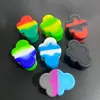 Cloud Shape Silicone Container Food Grade Rubber 22ML Non-stick Jars Dabber Tool Rubber Storage Box Oil Holder Wax Containers Vaporizer in Stock