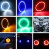 Other Lighting System COB Angel Eyes Led Halo Rings For Car Motorcycle Headlight 12V Lights 70mm Circle Headlamps Fog LightsOther