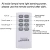 Sensore di movimento PIR 138 LED Lampada da parete solare 600LM 4 modalità Luci da giardino impermeabili per esterni