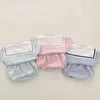 2022 Summer Baby Short Sleeve Clothes Set Infant Boys Girls Cute Plaid Print Navy Collar T Shirt + Shorts 2pcs Suit Kids Outfits G220509