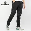 ROCKBROS Cycling Mens Pants Ciclismo Windproof Breathable Warmer Long Sports Bike Trousers Reflective Bicycle Riding Pants 220509