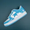 Heren Dames Hajimes Sorayamas x Bapestar sk8s Shoe Camo Concepts Deliver Exclusive Bathing Aped Purple Green Trainers Sportschoenen Triple witte sneakers