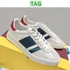 Designer Xad Gazelle Freizeitschuhe für Männer Frauen Canvas Sneakers Damen Leder Sneaker Weiß Wildleder Schwarz Gelb Weizen Rot Veet Rosa Blau