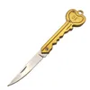 Kluczowy kształt mini składany nóż kieszonkowy nóż owocowy Outdoor Sabre wielofunkcyjny nóż klęki kluczy szwajcarskie noże samoobrony edc narzędzia narzędziowe