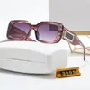 óculos de sol de designer feminino avant-garde composto de metal 3009 óculos de sol quadrados Personalidade européia e americana e homem de rua Moda de praia