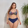 Momens sexy no maiô de banho de banho de banho de banho de natação praia de duas peças preto azul rosa vermelha impressão multi color plus size sem sutiã suporte de arrue biquinis de trajes de banho de verão