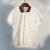 2022 Summer Men Polo Рубашки роскошные высококачественные бренды вышивайте рубашки поло в рубаш