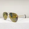 Moda Carti Luxury Luxury Sunglasses Designer Classic Pilot Women Women Designer Mens Borda de ouro