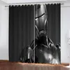 Curtain & Drapes Window Robot Blackout Luxury 3D Curtains Set For Bed Room Living Office El Home Wall DecorativeCurtain