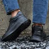 İş Güvenliği Ayakkabıları Erkekler Hafif Nefes Alabilir Yumuşak Konforlu Yağılayıcı Çelik Toe Stab Dayanıklı Giyilebilir Güvenlik Botları