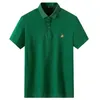 Polos pour hommes Chemises à manches courtes en coton pour hommes Solide Rose Rouge Blanc Marine Noir Vert Couleur Broderie Sans Poche Taille Asiatique Chemises CasualMe