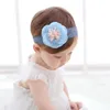 Hair Accessories 2022 Kids Born Baby Girls Headband Lace Elastic Bands Wraps Flower Chiffon Headbands Turbante Headwrap