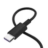 جديد 5A نوع C Cable Charger USB 1M 3ft 2M 2M 6ft 3M 10ft Cables Sync 3.1 Type-C الشحن السريع لـ Samsung S21 S20 بالإضافة إلى الهاتف المحمول