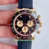 16 Style BP Factory Orologio da uomo ETA 7750 Movimento 40mm Cosmograph 116500 116506 Cronografo Workin Vetro zaffiro Orologi meccanici automatici da polso da uomo