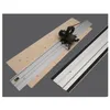 Professionella handverktygssatser 1.4m spår med bottenplatta träbearbetning Marble Machine Guiding Ruler Universal Linear Guide Rail for Cutting Bo