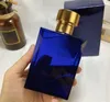 Luxur Design Eau de Toilette Classical Fragrance Blue Bottle Nature Spray For Men 100 Ml Long Loting Time Spray