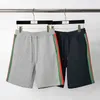 2021 mode TB THOM Marke Casual Shorts Männer Sommer Rot Grün Gestreiften Sport Knie Länge Jogginghose Jogger Track Shorts