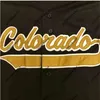 Xflsp GlaC202 Colorado Buffaloes NCAA College Baseball Jersey Per Uomo Donna Gioventù Doppia Cucitura Nome Numero Alta Qualità