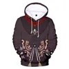 2021 Nouveau 3D cosplay genshin impact compte Enfants Cartoon Garçons / Filles hoodies 3D Imprimer Casual Survêtement Vêtements Y220713