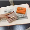 Portafogli per donne designer di lusso portafoglio moda borsetta solida portafoglio piccolo portafoglio pura della frizione da ragazza