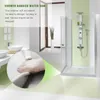 Bath Mats Collapsible Rubber Shower Threshold Water Stopper Strip Barrier Retention For Home Bathroom 30E