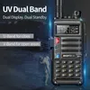 baofeng UV-5Rプラスワークシートーキーロングレンジ10Wトライバンドポータブルラジオ30 km UV-10RデュアルバンドUHF VHFの30 kmアップグレード