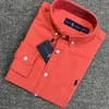 2024 Little Horse Mens Shirt Polo Polos Long Sleeve Business Autumn Leisure Men Nasual فضفاضة 669