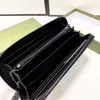 Supports de cartes concepteurs sacs unisexes en cuir classique en cuir d'origine portefeuille standard de haute qualité de haute qualité portefeuille à glissière