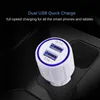 Mobile Phone Car Charger Dual USB QC3.0 Fast Charge Adapter Smart Charger 12V 3.1A For iPhone Android Samsung Smartphones