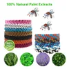 1000pcs Pest Control Anti Mosquito Repellent Bracelet Stretchable Leather Woven Hand Wristband For Adult Children Bug Insect Protection Wrist Strap SN4581
