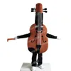 Halloween Violin Mascot Costume Cartoon Theme Character Carnival Festival Fancy dress Adults Size Xmas Outdoor Party Outfit