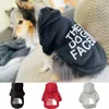 Designer Pet Roupos Sweater Dog Apparel Four Seasons Dogs Pequenos e médios Capuz do cachorro Face Labrador French Bulldog Roupas H1
