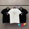 ノアTシャツ2021Sメンズカラーバードテキストプリント半袖高品質のクロストップTEET220721