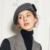 Berets Herbst Pure Woll Gitter Beret Temperament Stewardess Hut Winter Mode bequemer Maler Lolita WholesaleBerets Wend22