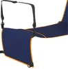 Hammock a poggiapiedi regolabile in altezza con sedile per cuscino gonfiabile per aerei per treni di autobus 190x40cm 2704 T2